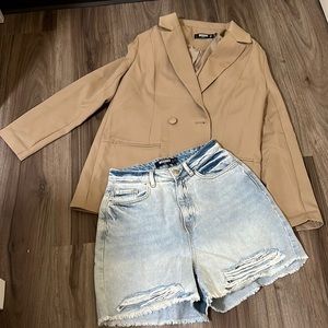 Misguided  Jean Shorts Zara like new